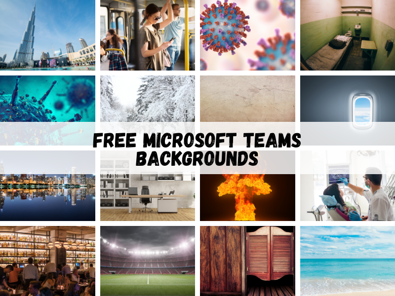 Free Microsoft Teams Backgrounds to the Party, Microsoft by