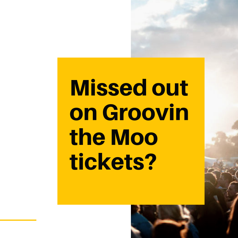 Missed out on Groovin The Moo Tickets? Have too many Groovin The Moo
