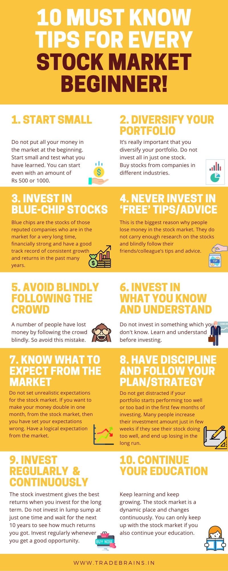 10 must-know tips for every stock market beginner! - The ...