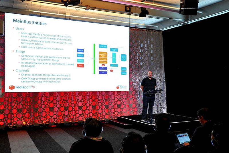 Mainflux Held A Technical Session At The Redis Conference In San