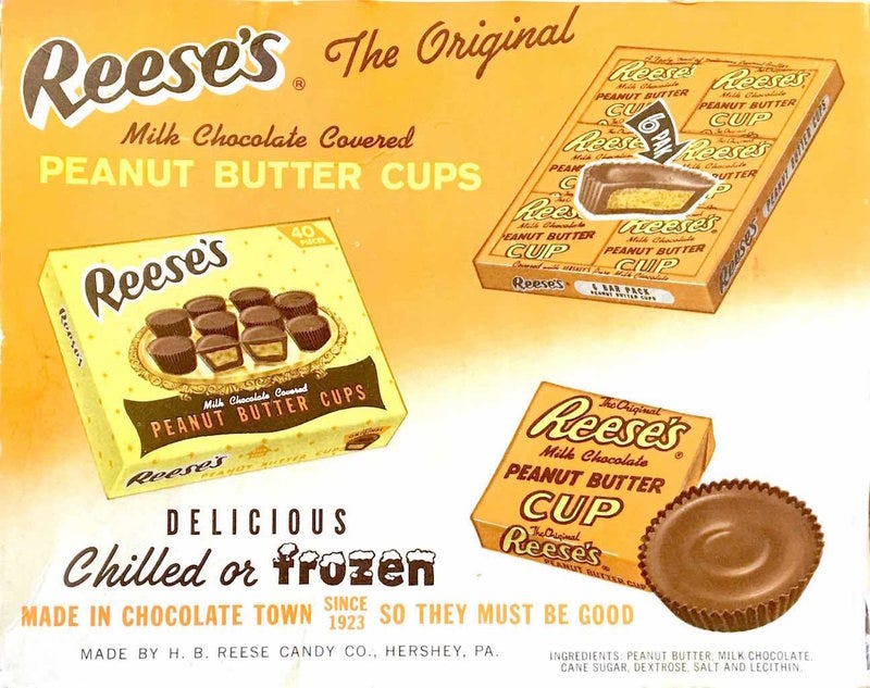 The inventor of the Reese’s Peanut Butter Cup’s sticky road to success