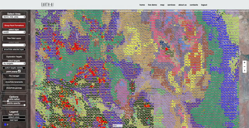 machine learning mineral exploration