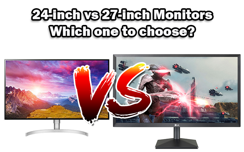 24-inch vs 27-inch Monitors. The display of a monitor which is… | by ...