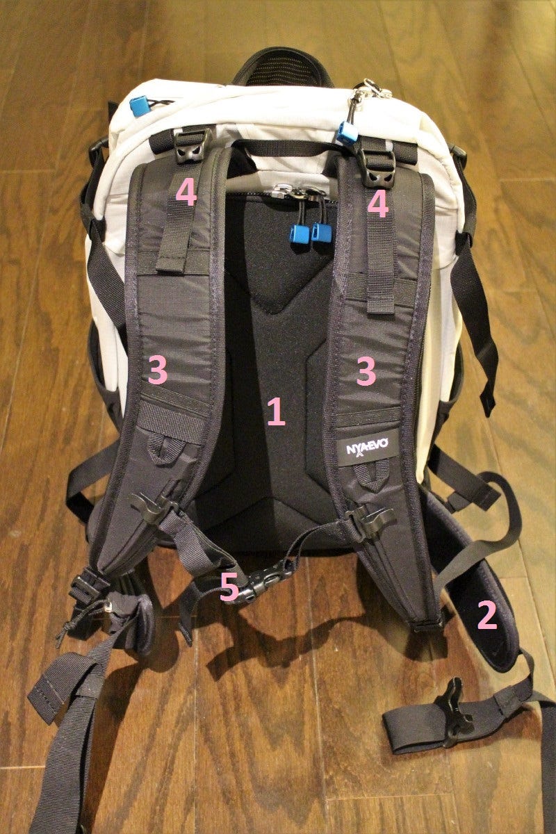 north face backpack waist strap