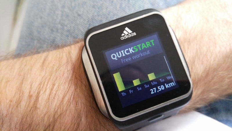 adidas fit smart watch app