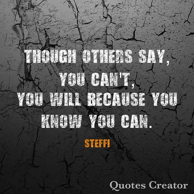 Quotes That I Live By Steffi Sekar Medium