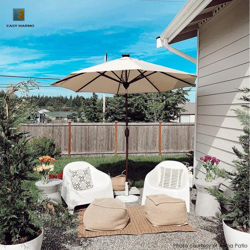 Best Cantilever And Outdoor Patio Umbrellas 2020 By Easy Marmo Medium