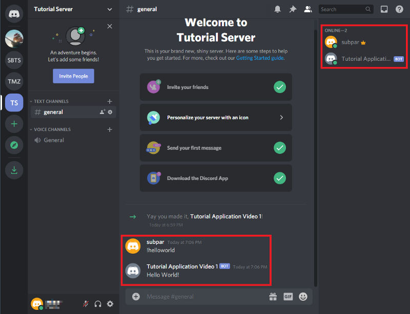 Hello World! How to Make a Simple Discord Bot Using ...