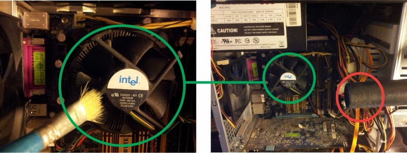 How to vacuum the inside of your desktop pc [without blowing it up] | by  A.C. Flory | Tikh Tokh | Medium