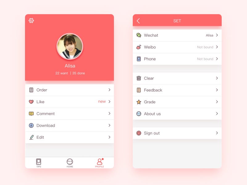 Modern Profile Ui Design In Android Studio Source Code