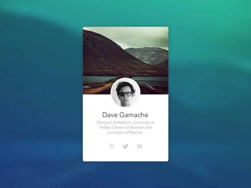 Profile Page Design Inspiration Inspiration Supply Medium