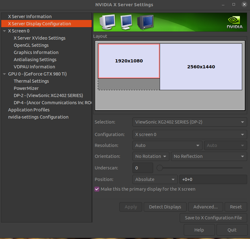 How to fix Screen Tearing of Linux (Ubuntu 20.04) for NVIDIA Graphics Card  (GTX 980Ti) | by Anirudha Paul | Medium