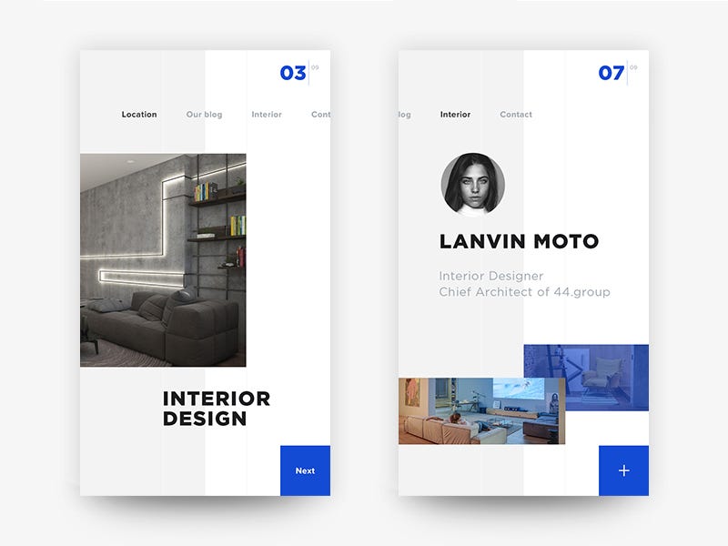 50 User Profile Page Design Inspiration Muzli Design Inspiration