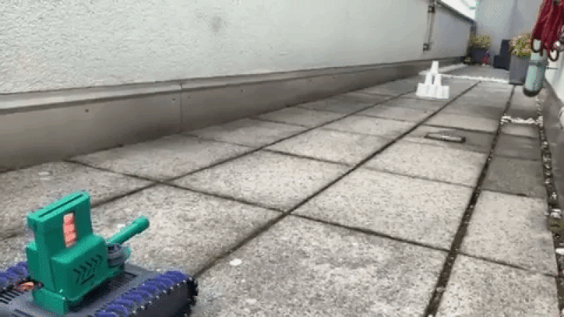 nerf robot tank