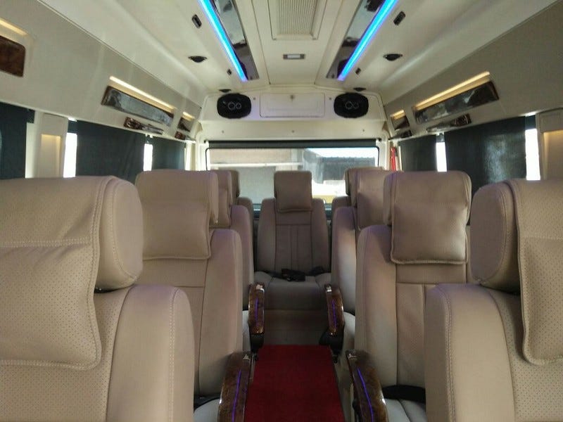 Tempo Traveller Rental In Bangalore Tempo Traveller Rental