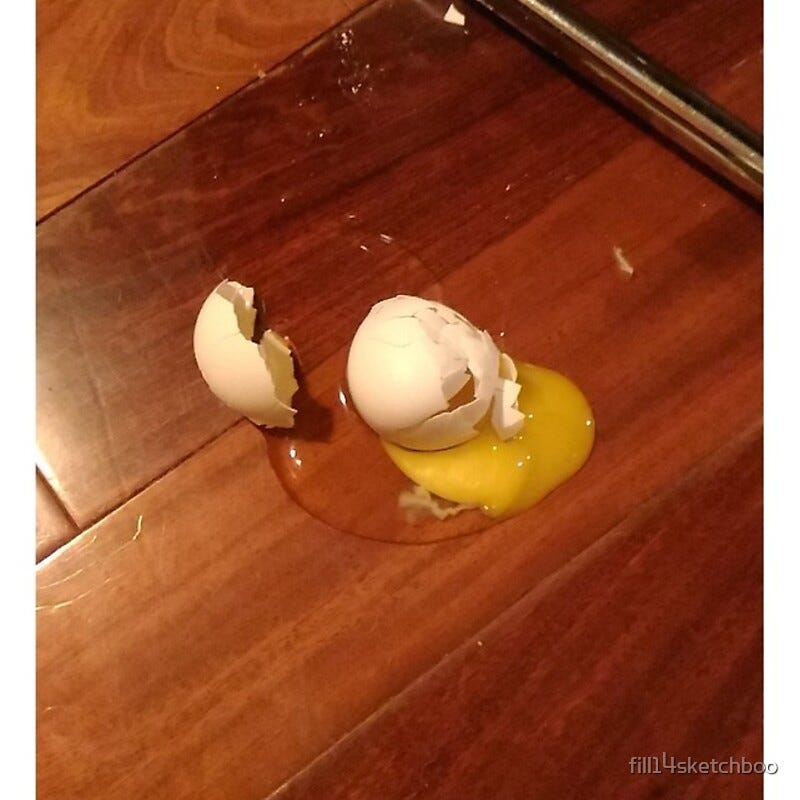 Humpty Dumpty — A Real Life Story by Lucy Dan 蛋小姐 (she/her/她