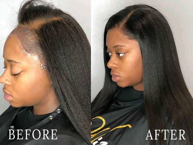 Wig toppers for african american Clearance