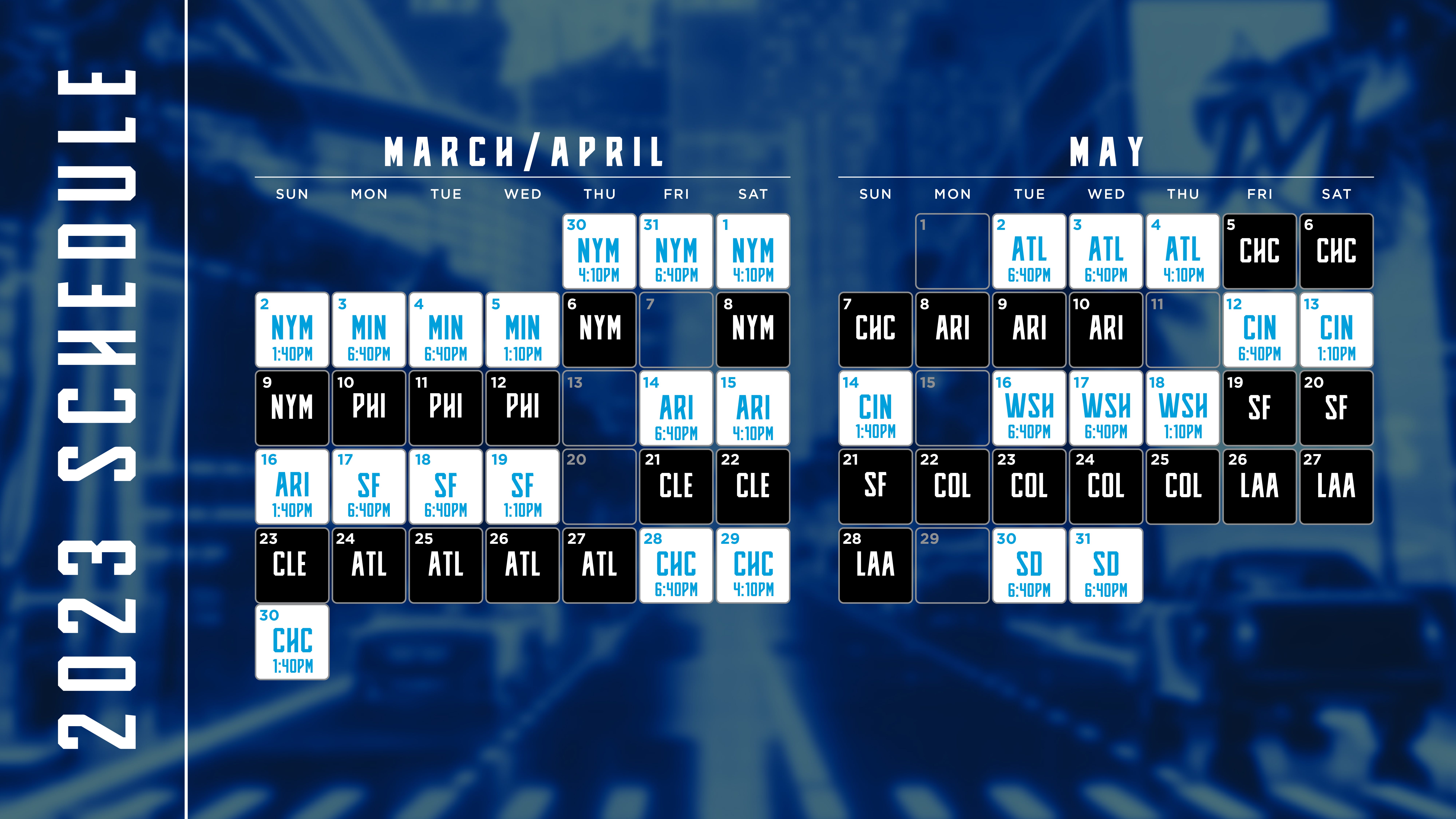 Miami Marlins Announce 2023 Regular Season Schedule | by Marlins Media |  Beyond The Bases