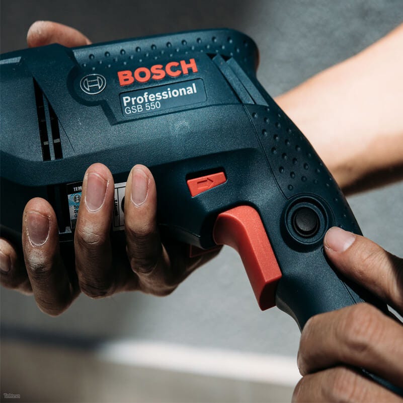 May Khoan động Lực Bosch Gsb 550 Professional Dụng Cụ Cần Thiết