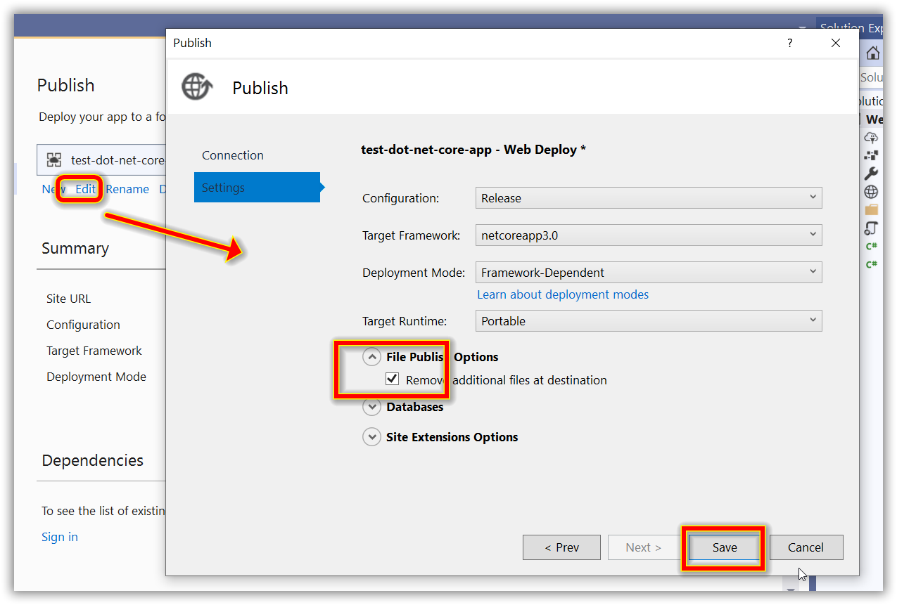 Removing additional files at destination