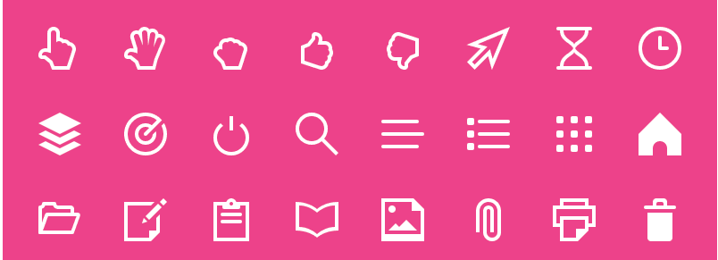 Download The Best Free Icon Packs Here Is A Few Sets Of Icons In The Same By Nick Babich Medium