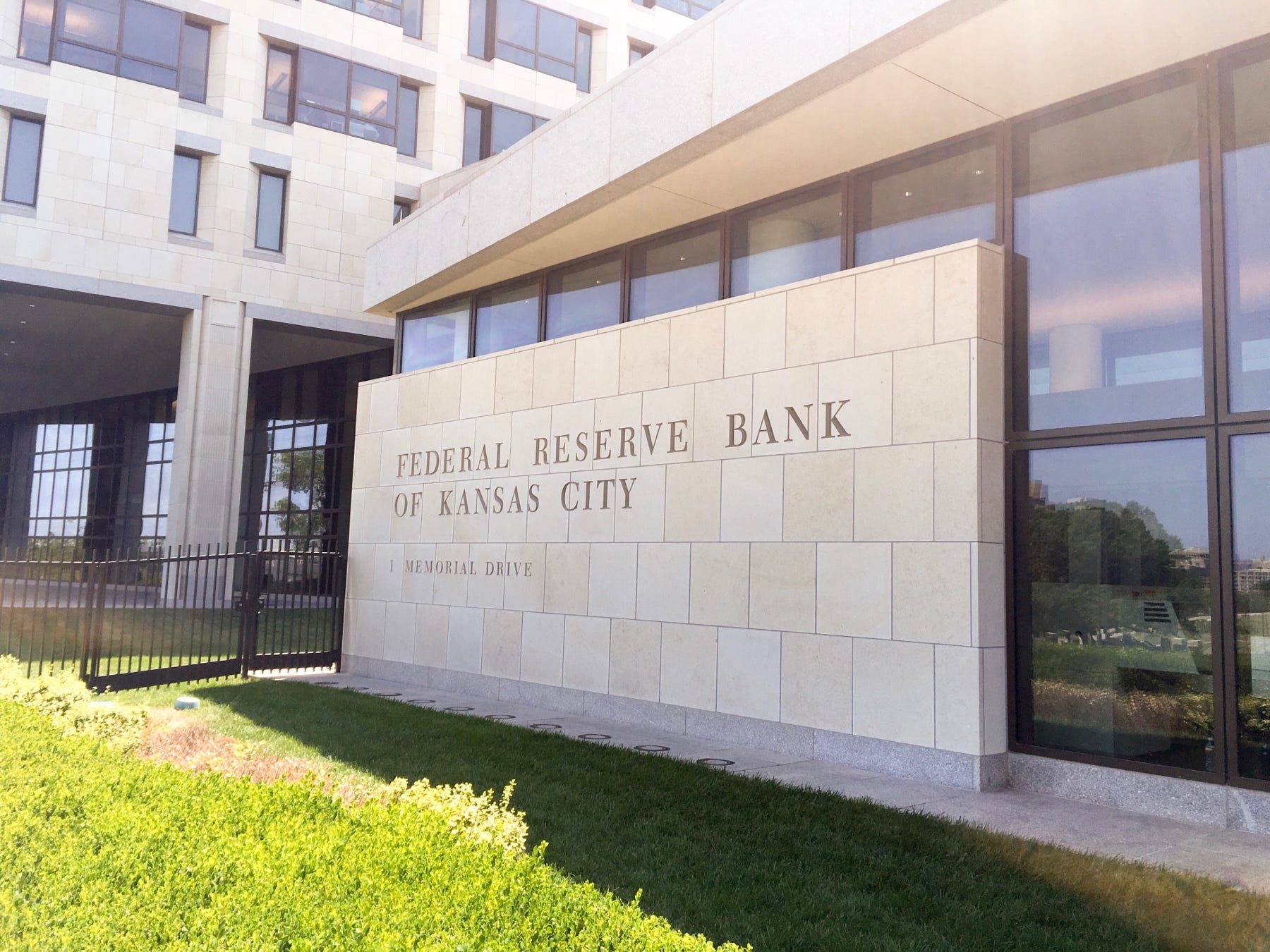 Visiting the Federal Reserve Bank at Kansas City, Missouri by Nalin