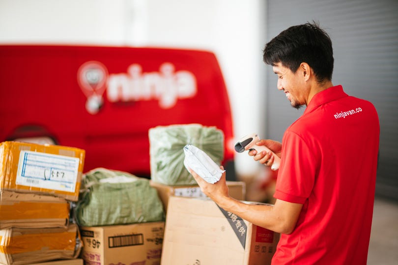 ninja van delivery hiring