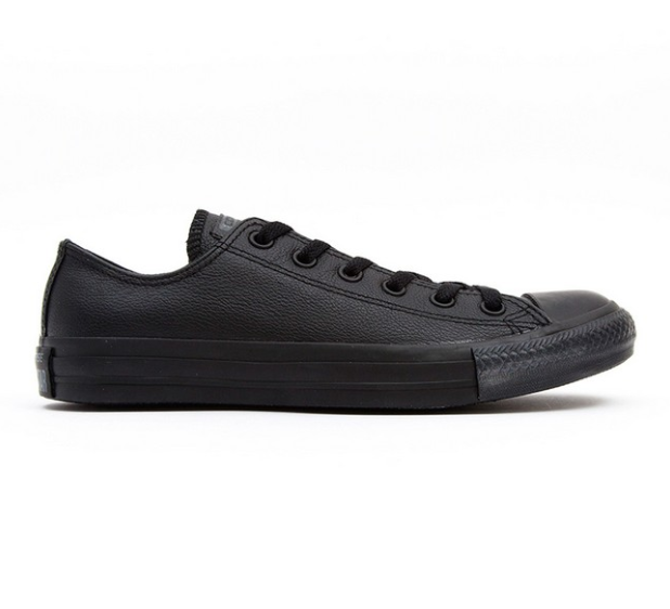 coloured leather converse