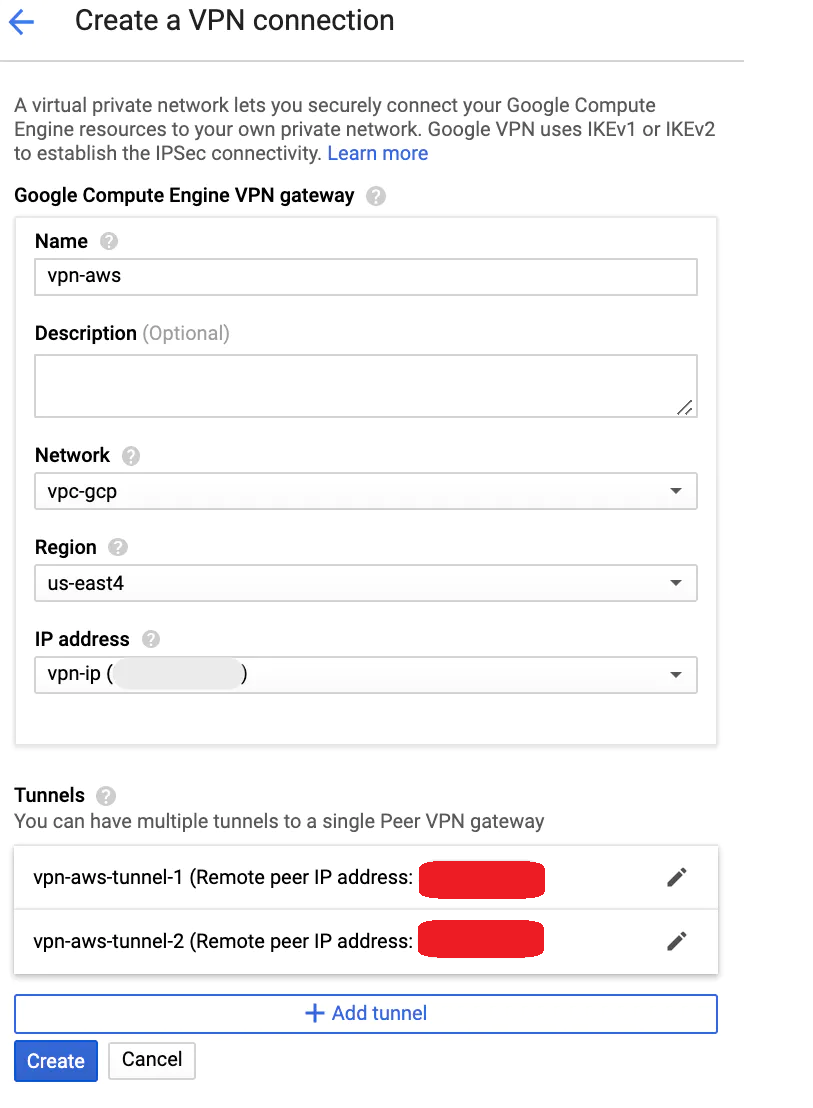 Connecting AWS and GCP with IPSec VPN by Maciej Medium