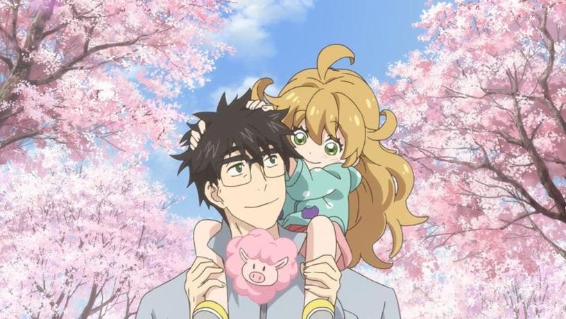Single Dad Anime Stories Most Of Us Have Seen The Wolf Children By Noto Medium