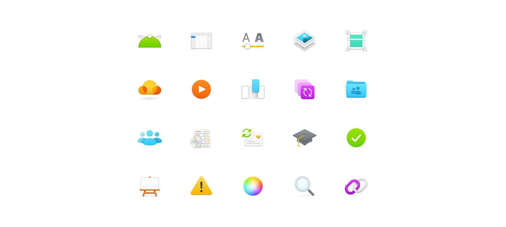 7 Principles Of Icon Design. Creating A High-quality Icon Family… | By ...