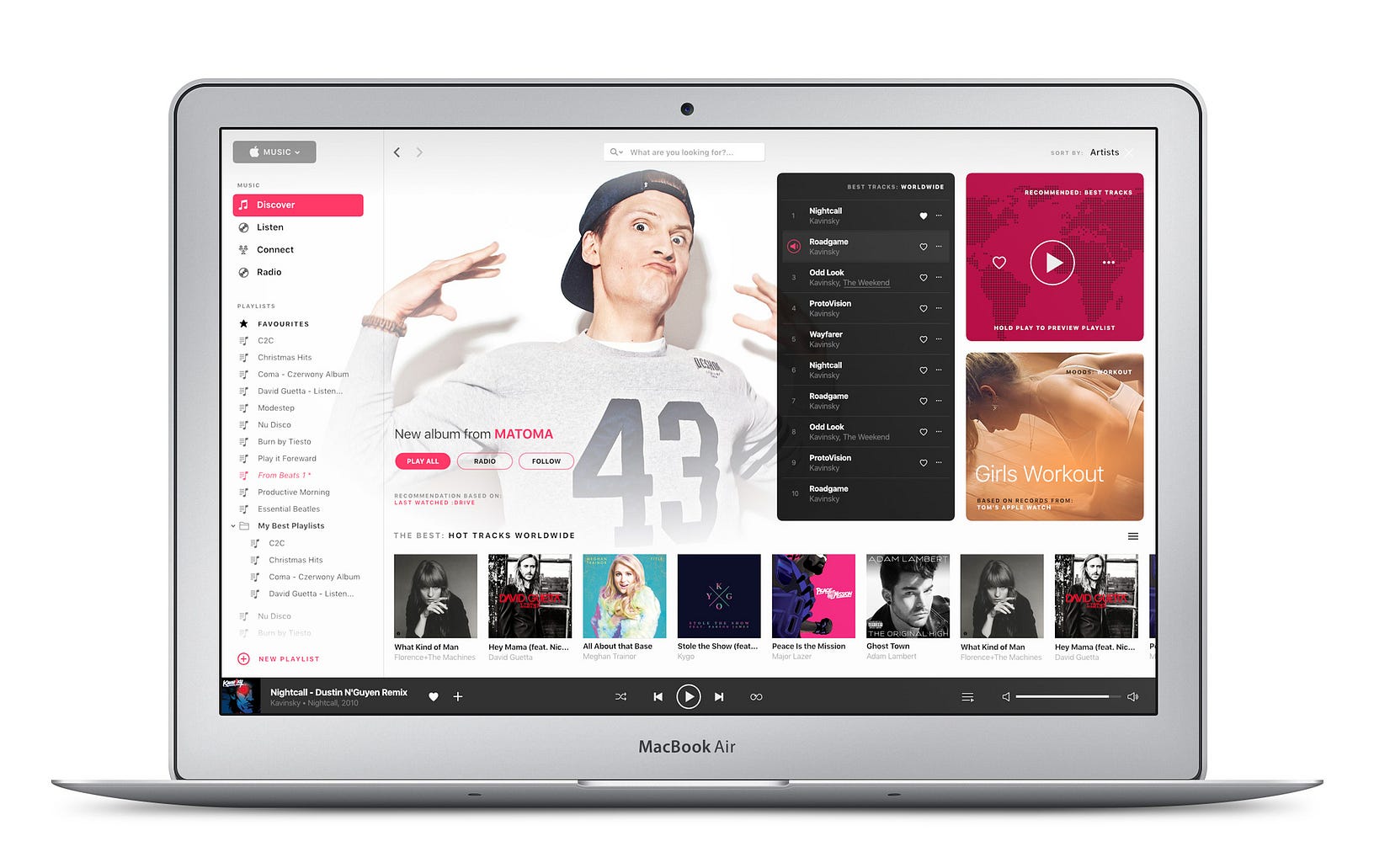 Apple Music Redesign The Complete Desktop Experience.
