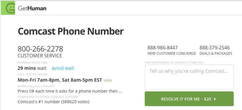 GetHuman painless customer service by Yoav Shapira
