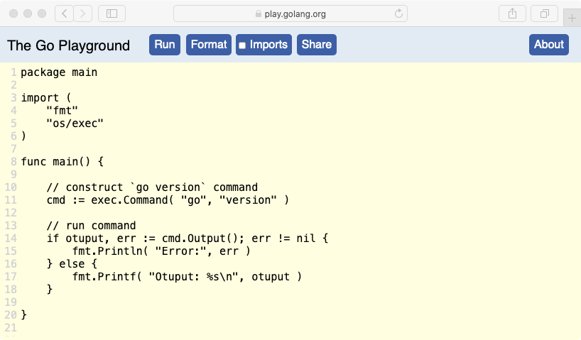 Executing Shell Commands Script Files And Executables In Go