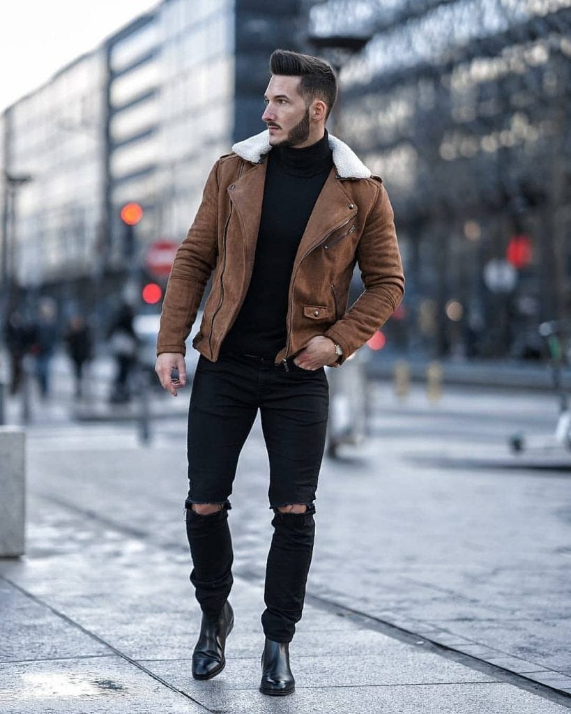 winter outfits men 2020