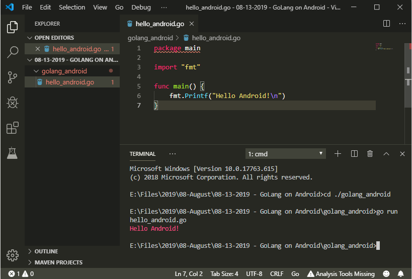 GoLang on Android [Root] | Medium | The Startup