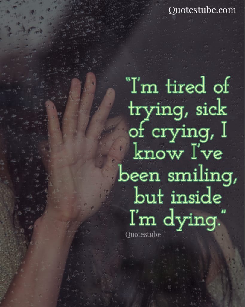 depression sad quotes about life
