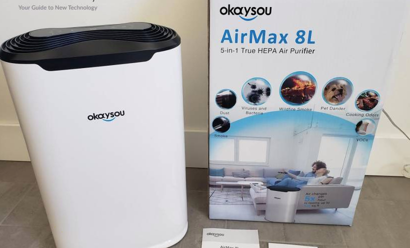 Okaysou AirMax 8L Medical Grade Air Purifier: Powerful Air Cleaning ...