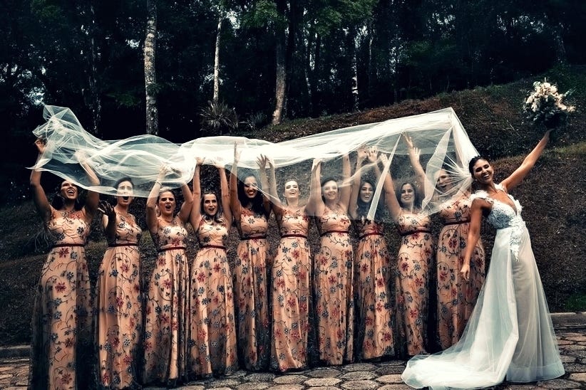 Patterned Bridesmaid Dresses Things To Consider Sarah Paulson