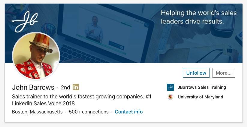 The Anatomy Of A Great Linkedin Profile By Diego Pineda Better Marketing