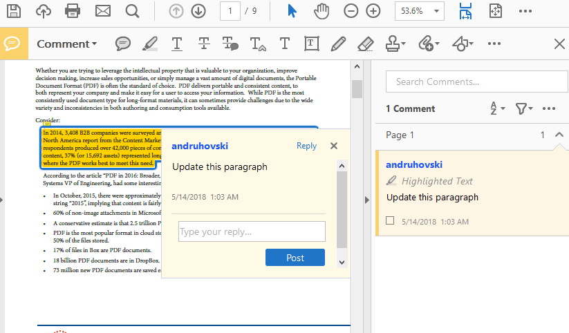 Working with PDF annotations using C#: Creating markup annotation | by ...