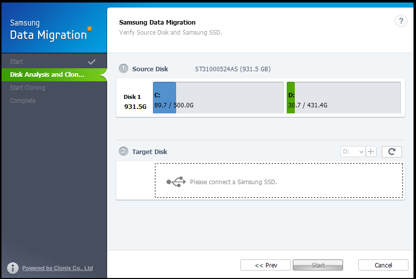 samsung magician data migration