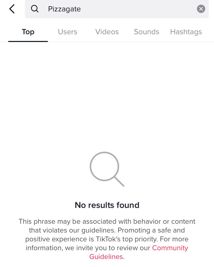 Tiktok Claims They Removed Pizzagate Content A 10 Second Workaround Shows Otherwise By Jessica Maddox The Startup Medium