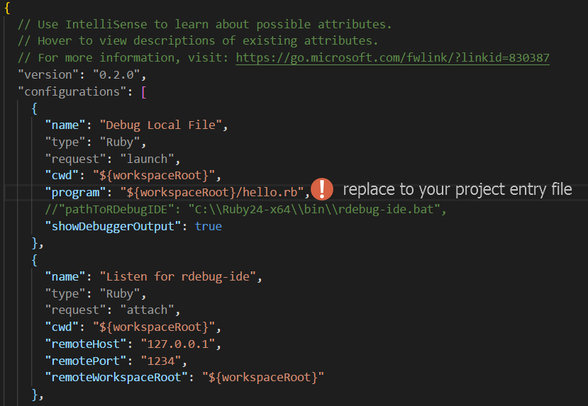 How to build development and debugging environment for Ruby using ...