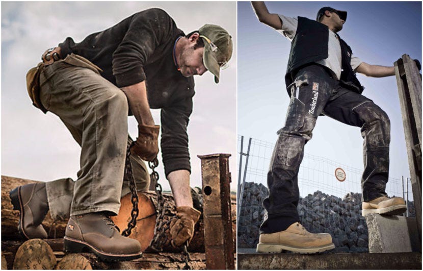 timberland work wear