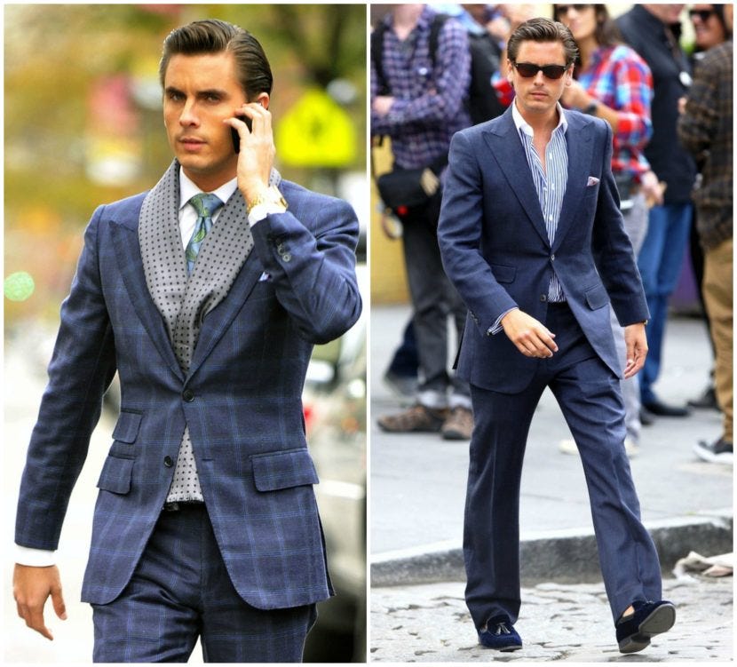 scott disick wearing chelsea boots