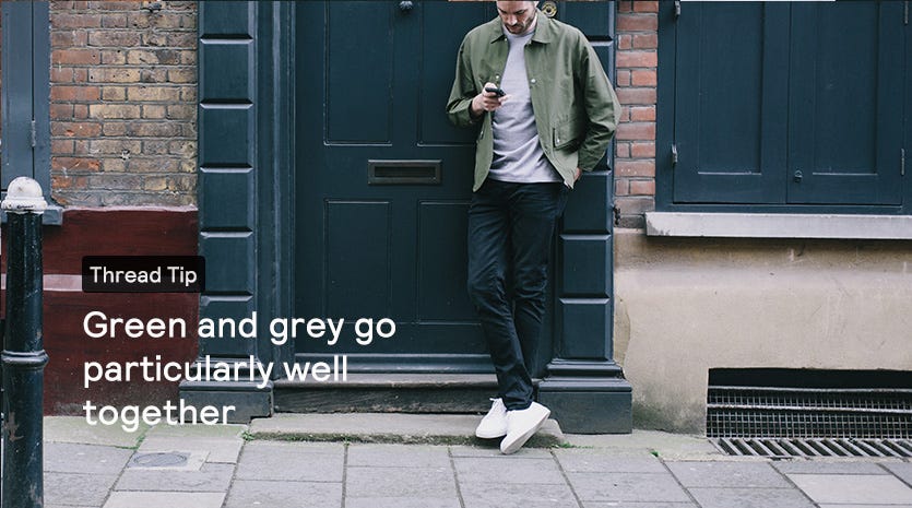 white trainers and jeans