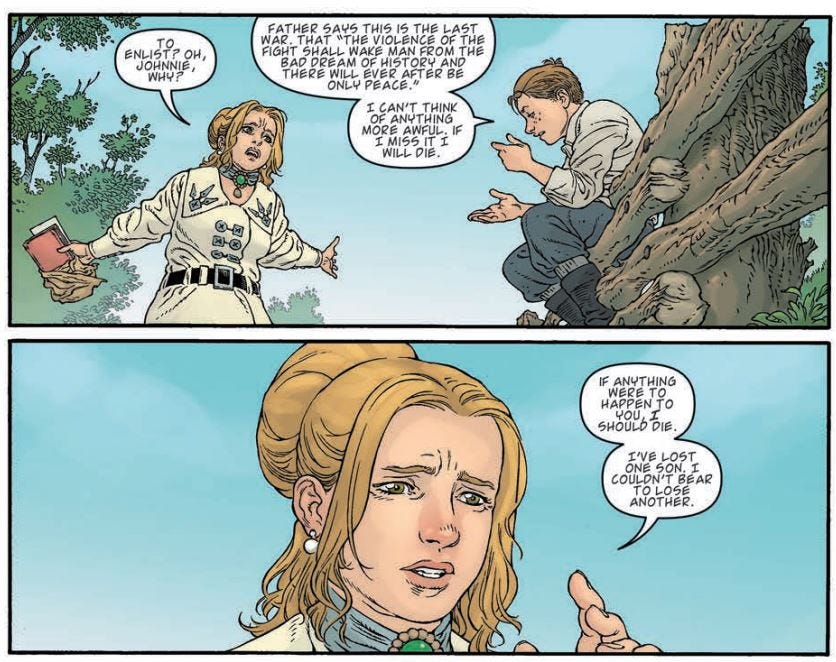 locke and key in pale battalions