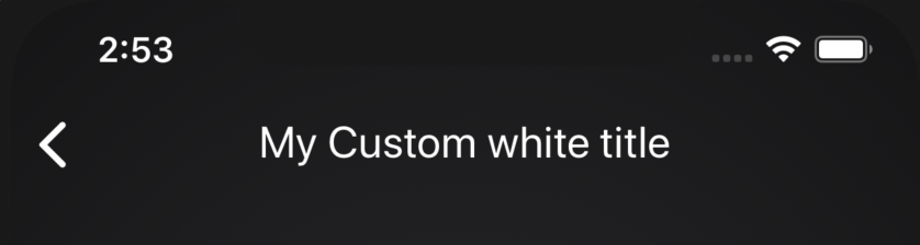 Customizing SwiftUI Navigation Bar Francisco Gindre Medium