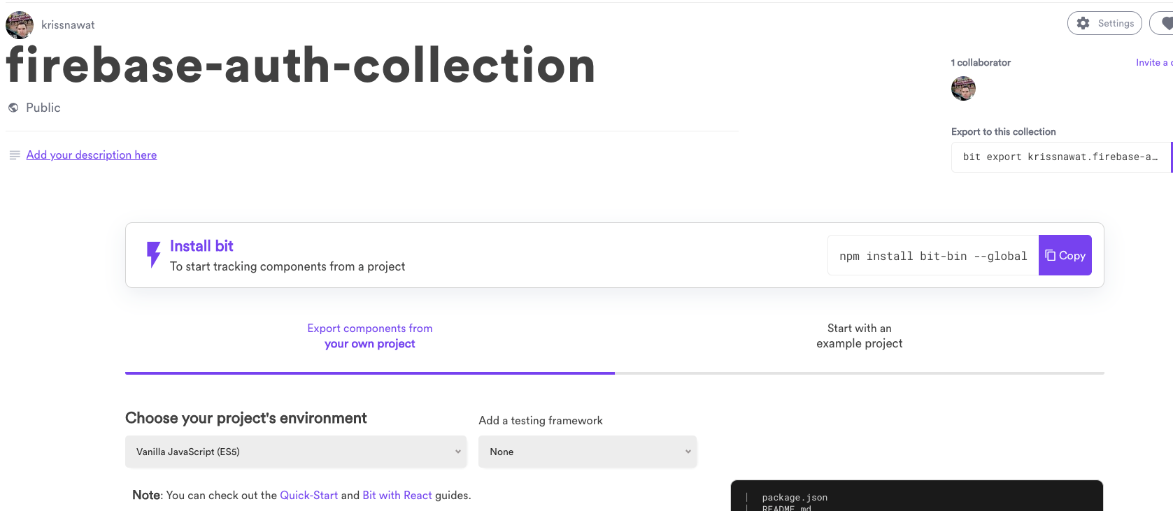 Github Authentication with Firebase React Bit